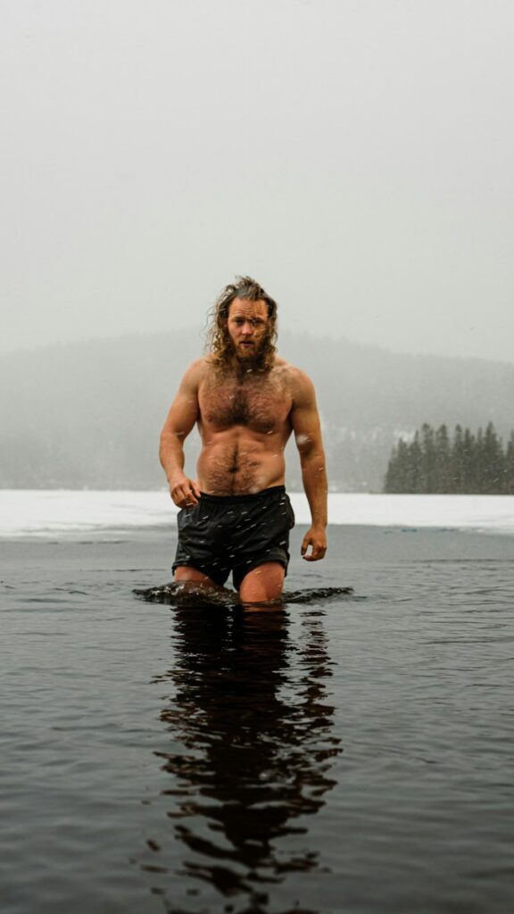 is bad, isbade, wim hof, isbad fordele, er isbad sundt