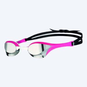 Arena Elite svømmebriller - Cobra Ultra SWIPE Mirror - Lyserød/sølv