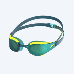 Speedo Elite svømmebriller - Fastskin Hyper Elite Mirror - Gul/grøn