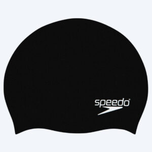 Speedo badehætte til junior (6-16) - Plain - Sort