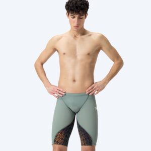 Speedo konkurrence badebukser til mænd - LZR Ignite - Grøn/orange