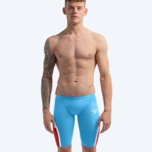 Speedo konkurrence badebukser til mænd - LZR Pure Intent 2.0 - Blå/rød