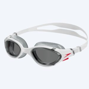 Speedo motions svømmebriller - Biofuse 2.0 - Hvid/smoke