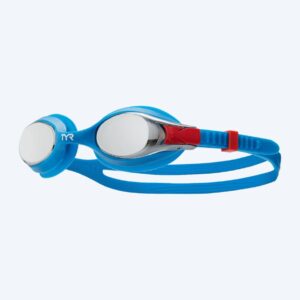 TYR svømmebriller til børn - Swimple Mirror - Blå/rød