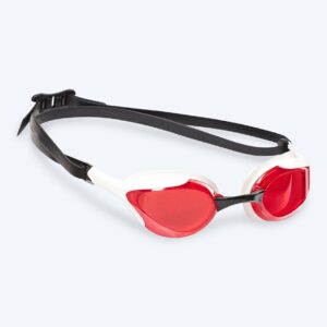 Watery Elite svømmebrille - Murphy Active - Hvid/pink - Konkurrence / trænings svømmebriller
