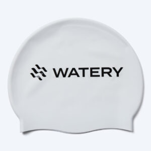 Watery badehætte til børn (3-10) - Signature - Hvid - Svømmehætter