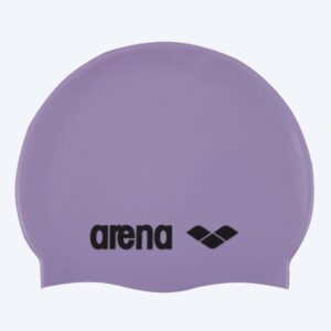 Arena badehætte - Classic Silikone - Lilla/sort