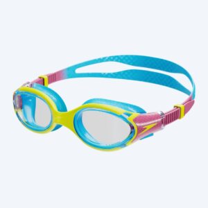 Speedo svømmebriller til børn (6-14) - Biofuse 2.0 - Gul/blå