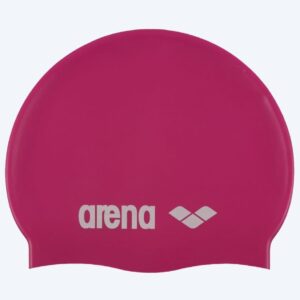 Arena badehætte til junior (6-12) - Classic Silikone - Pink