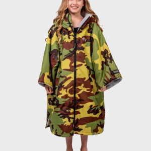 DryrobeÂ® Advance Kids Short Sleeve - Camo/Grey