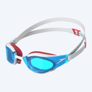 Speedo Elite svømmebriller - Fastskin Hyper Elite - Hvid/blå