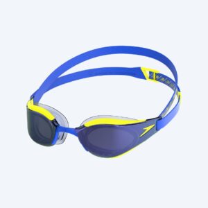 Speedo Elite svømmebriller - Fastskin Hyper Elite Mirror - Gul/blå