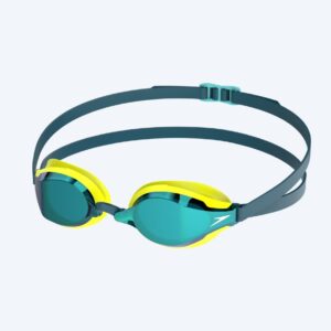 Speedo Elite svømmebriller - Fastskin Speedsocket 2 Mirror - Gul/grøn