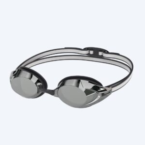 Speedo Elite svømmebriller - Vanquisher 3.0 Mirrored - Sort/sølv