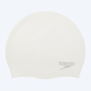 Speedo badehætte - Plain Moulded - Hvid