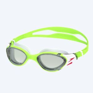 Speedo motions svømmebriller - Biofuse 2.0 - Grøn/sølv