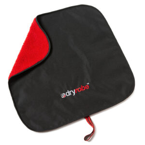 dryrobeÂ® Change Mat - Sort/Rød