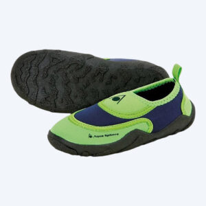 Aquasphere neopren badesko til børn - Beachwalker - Grøn