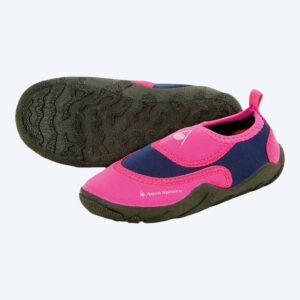 Aquasphere neopren badesko til børn - Beachwalker - Pink/blå