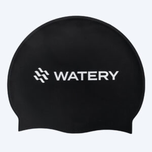 Watery badehætte - Eco Signature - Sort (30% genanvendt) - Svømmehætter