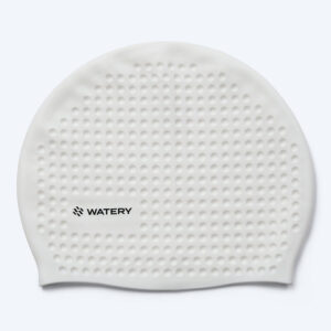 Watery badehætte - Larunda Bubble - Hvid - Svømmehætter