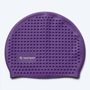 Watery badehætte - Larunda Bubble - Lilla - Svømmehætter