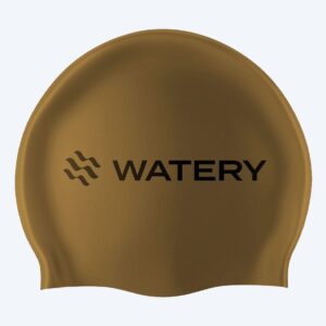 Watery badehætte (fra 10 år) - Signature - Bronze - Svømmehætter