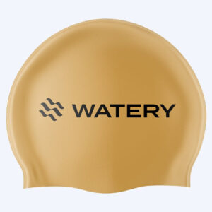 Watery badehætte (fra 10 år) - Signature - Guld - Svømmehætter