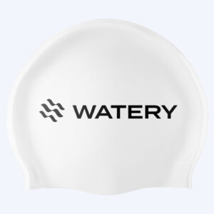 Watery badehætte (fra 10 år) - Signature - Hvid - Svømmehætter