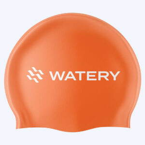 Watery badehætte (fra 10 år) - Signature - Orange - Badehætter til åbent vand