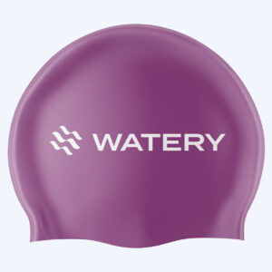 Watery badehætte (fra 10 år) - Signature - Violet - Svømmehætter