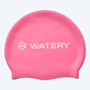 Watery badehætte med knopper - Avisa Bud - Lyserød - Svømmehætter