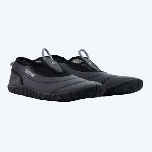 Aquasphere neopren badesko til voksne - Beachwalker XP - Sort/grå