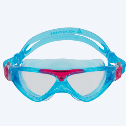 Aquasphere svømmemaske junior - Vista - klar/pink