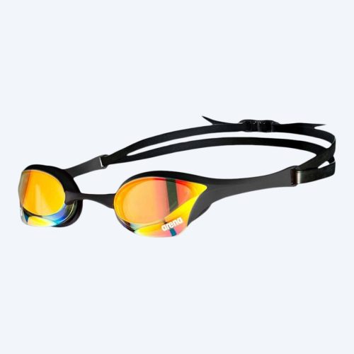 Arena Elite svømmebriller - Cobra Ultra SWIPE Mirror - Sort/guld