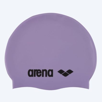 Arena badehætte - Classic Silikone - Lilla/sort