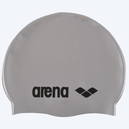 Arena badehætte til junior (6-12) - Classic Silikone - Sølv