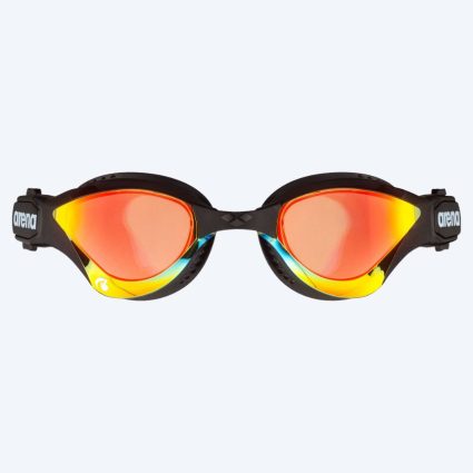 Arena elite svømmebriller - Cobra Tri Swipe Mirror - Gul/sort