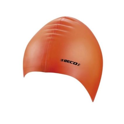 BECO - Latex Cap Badehætte til Mænd og Kvinder,Orange