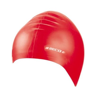 BECO - Solid Cap Silikone badehætte i mange farver,Rød