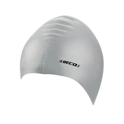 BECO - Solid Cap Silikone badehætte i mange farver,Sølv
