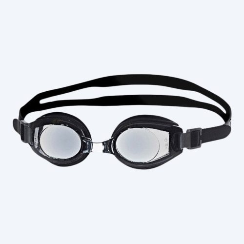 Primotec langsynede svømmebriller med styrke til voksne – (+1.0) til (+8.0) – Sort (Smoke linse) Primotec langsynede svømmebriller med styrke til voksne - (+1.0) til (+8.0) - Sort (Smoke linse)