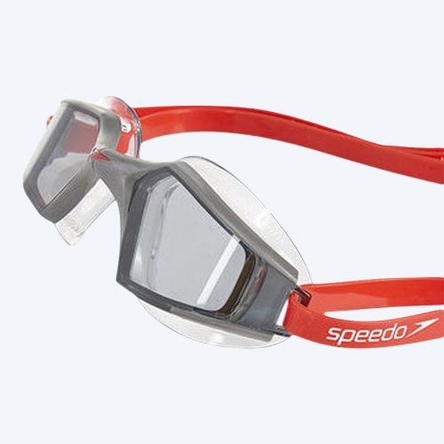 Speedo åbent vand svømmebriller - AquaPulse Max 2 - Sort/rød