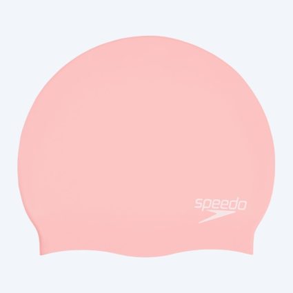 Speedo badehætte - Plain Moulded - Pastel pink