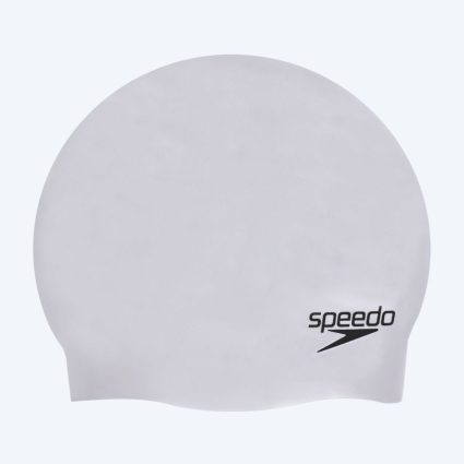 Speedo badehætte - Plain Moulded - Sølvgrå