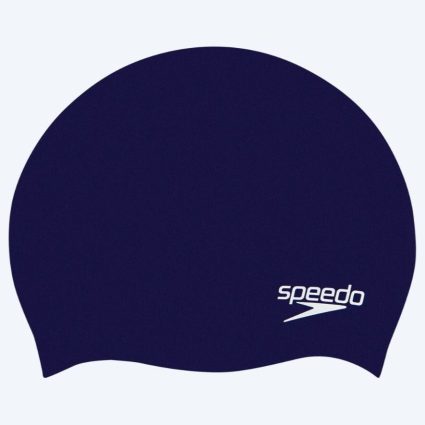 Speedo badehætte til junior (6-16) - Plain - Mørkeblå