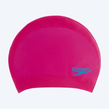 Speedo badehætte til junior (6-16) - Plain - Pink/blå