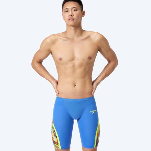 Speedo konkurrence badebukser til mænd - LZR Pure Intent 2.0 - Lyseblå/multi