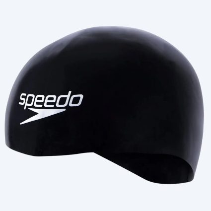 Speedo konkurrence badehætte - Fastskin - Sort/hvid