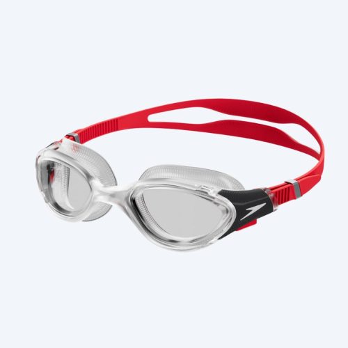 Speedo motions svømmebriller - Biofuse 2.0 - Hvid/rød